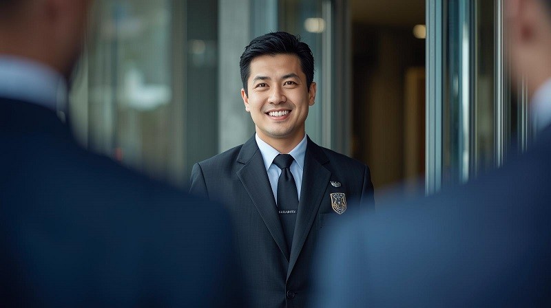 Customer service skills in security roles with guards acting as safety ambassadors”