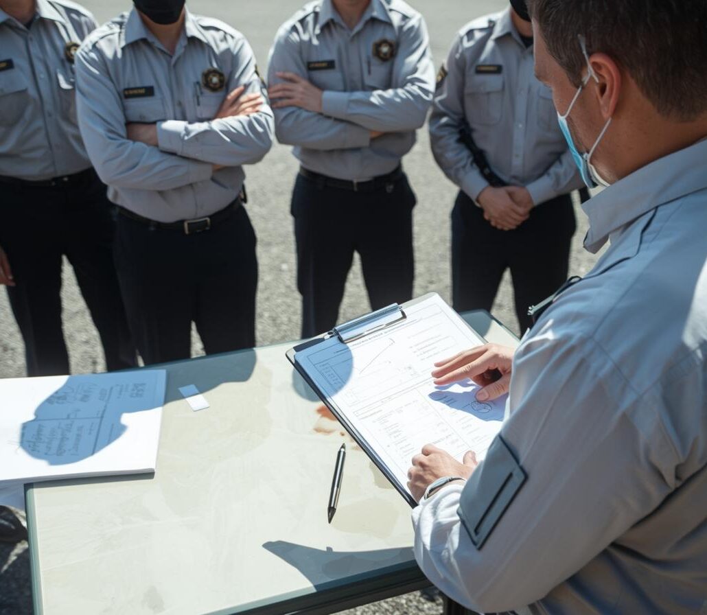 Security leadership with effective site supervisor coaching security guards